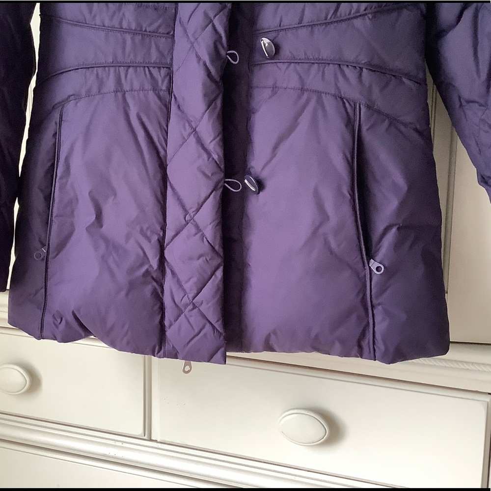 Awesome Purple Down Winter Jacket - image 4